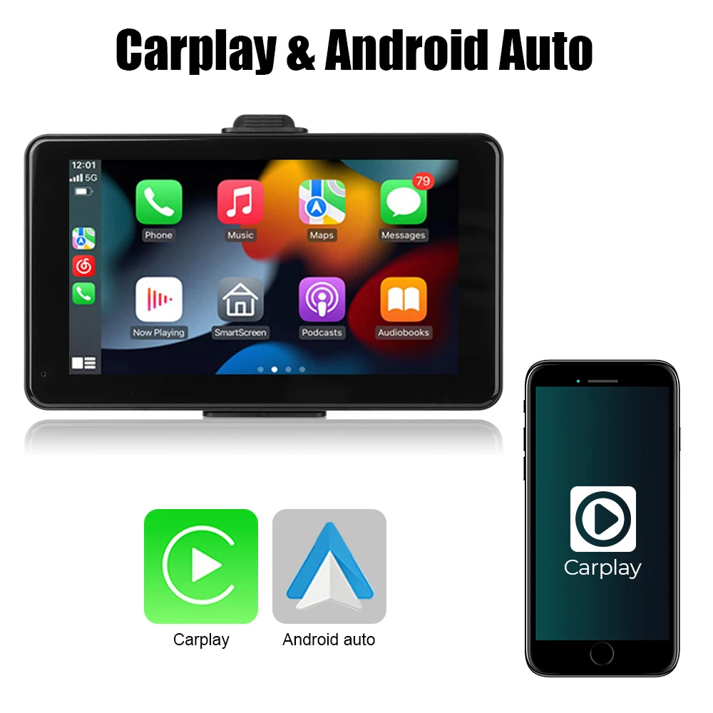 

Автомобильные медиаплееры Android Carplay MP5 Радио Аудио 7-дюймовый экран Камера заднего вида 1024x600P Bluetooth интерьерные автомобильные аксессуары