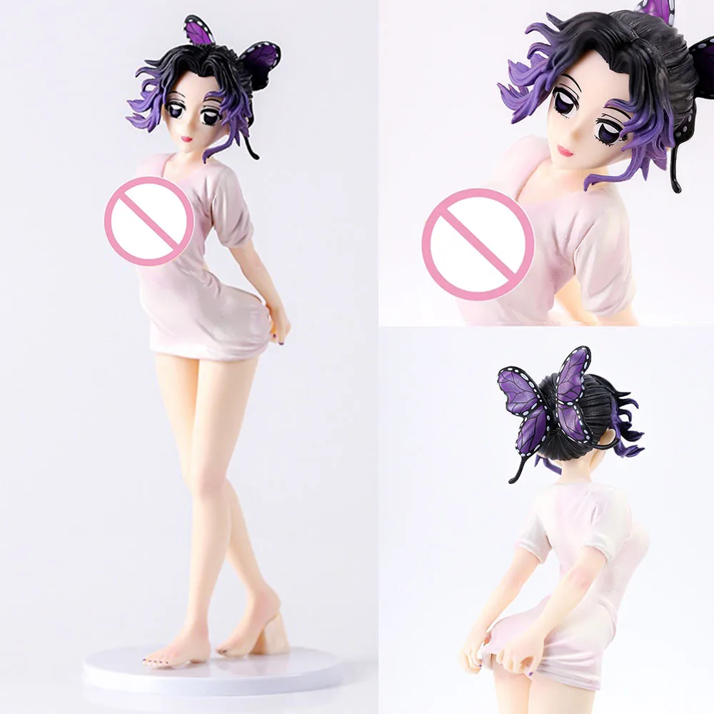 

Kochou Shinobu 25 см ПВХ летний бассейн аниме экшн-фигурка рассекающий демонов киметасу No Yaiba GK сексуальные игрушки взрослые куклы