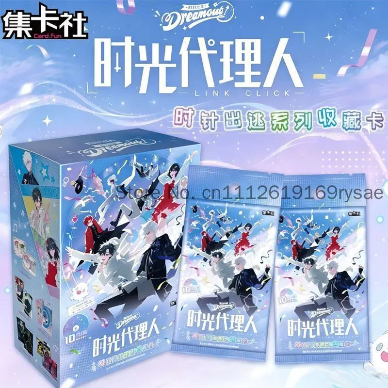 Фото CARDFUN Official Link Click Trading Card Time Escape Music Live Booster Box, 10 упаковок в коробке, коллекционные карточки с персонажами аниме и манги для хобби и коллекционирования №5