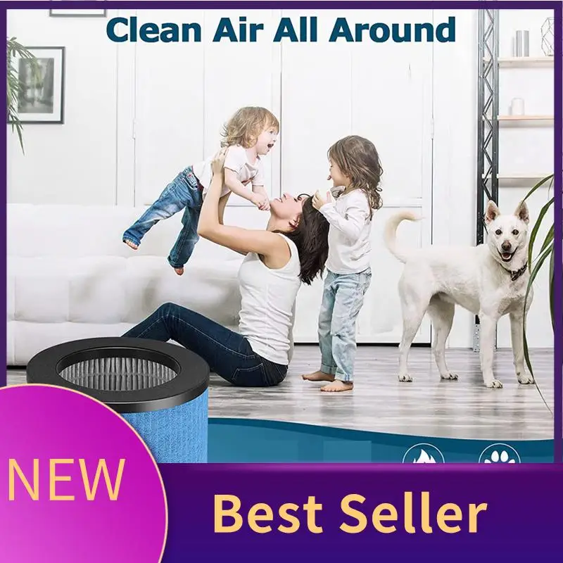 Фото 2 шт. сменный HEPA-фильтр для очистителя воздуха TOPPIN TPAP002 Comfy Air C1, 4-в-1 H13 True HEPA-очиститель воздуха №1