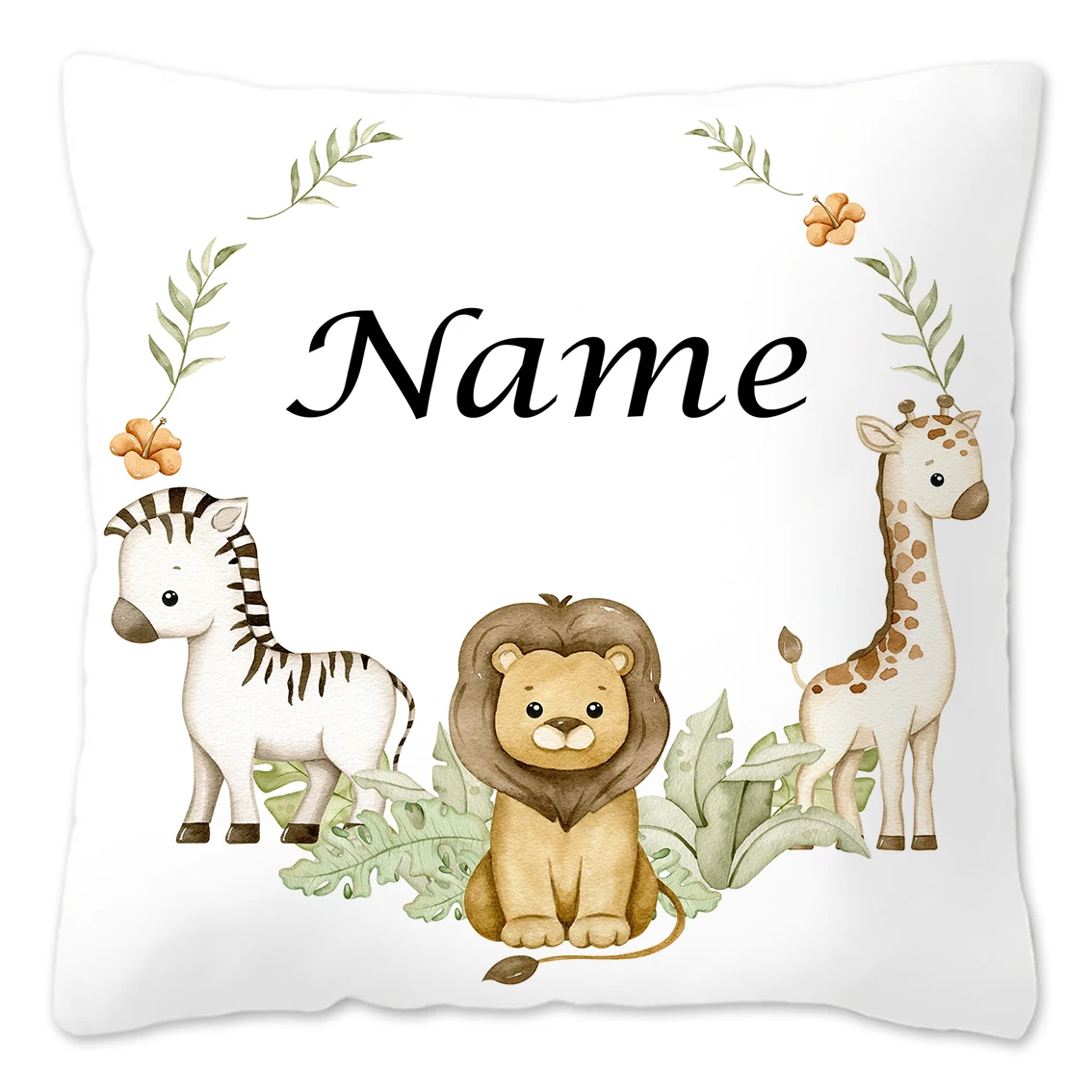 

Персонализированная наволочка MIAOTU с принтом животного