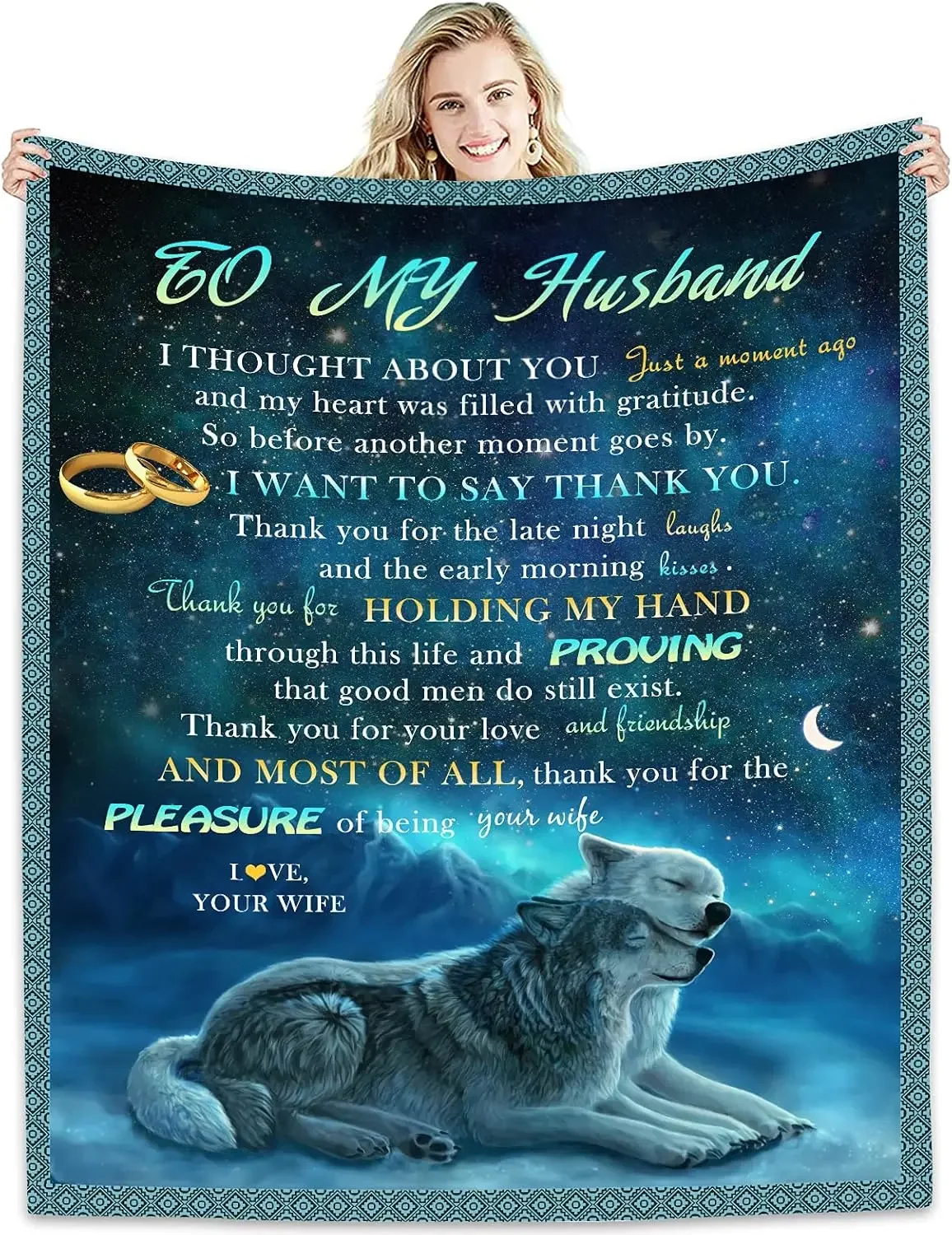 Лучший подарок на день рождения свадьбу для мужа от жены одеяла постельного