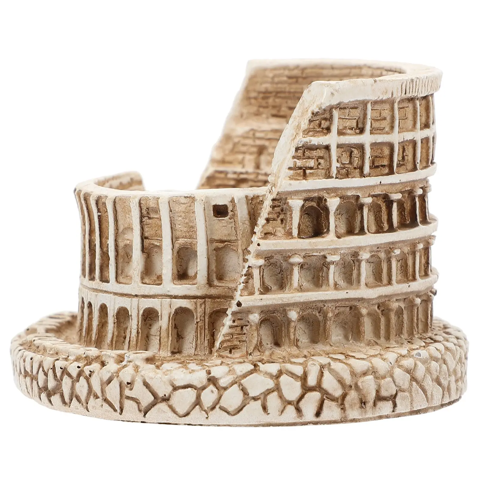 Старинная римская архитектурная фигурка модель Колизея из смолы аквариум