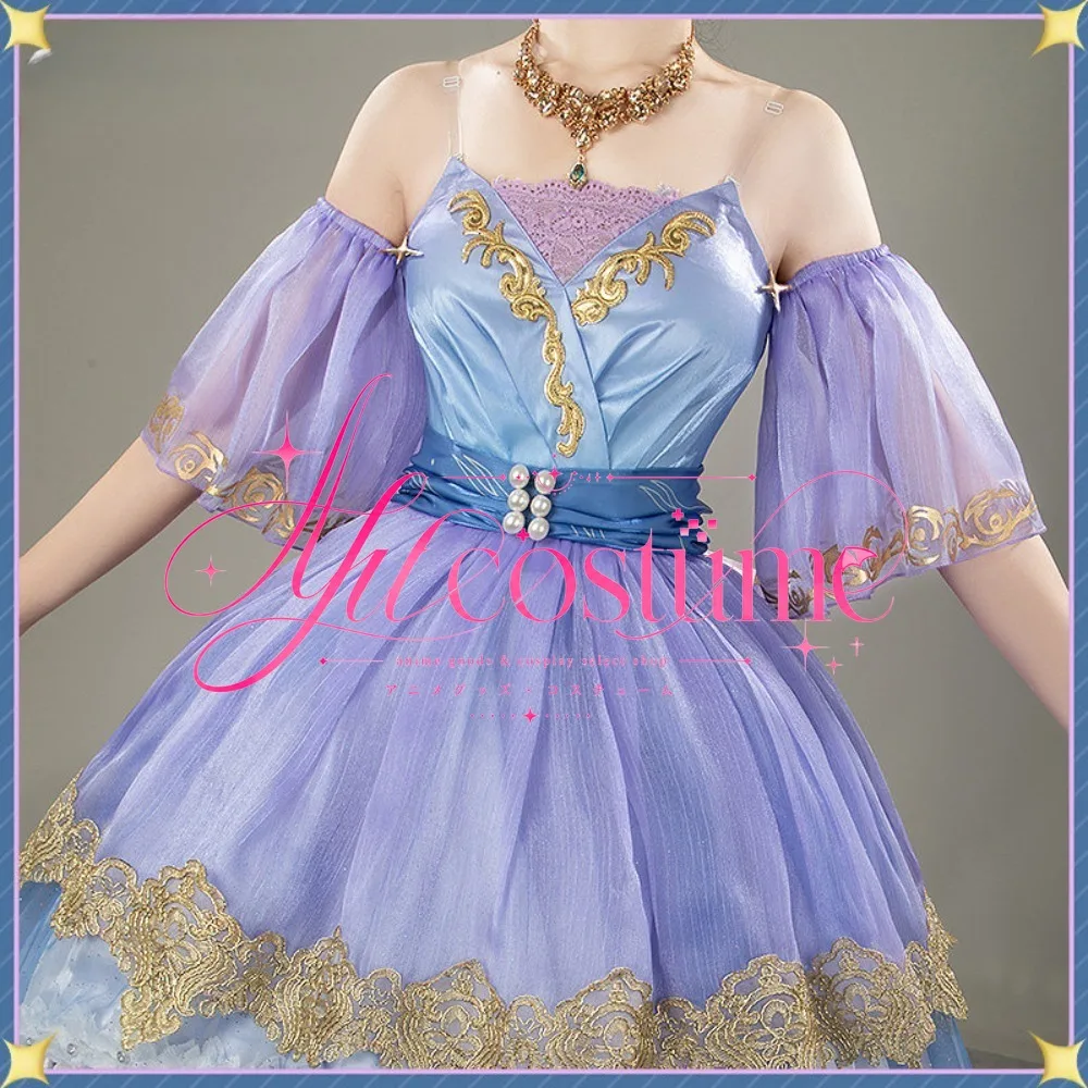 Фото Костюм для косплея Uma Musume Pretty Derby Mejiro McQueen Evening Wind Gown для официального чаепития №4