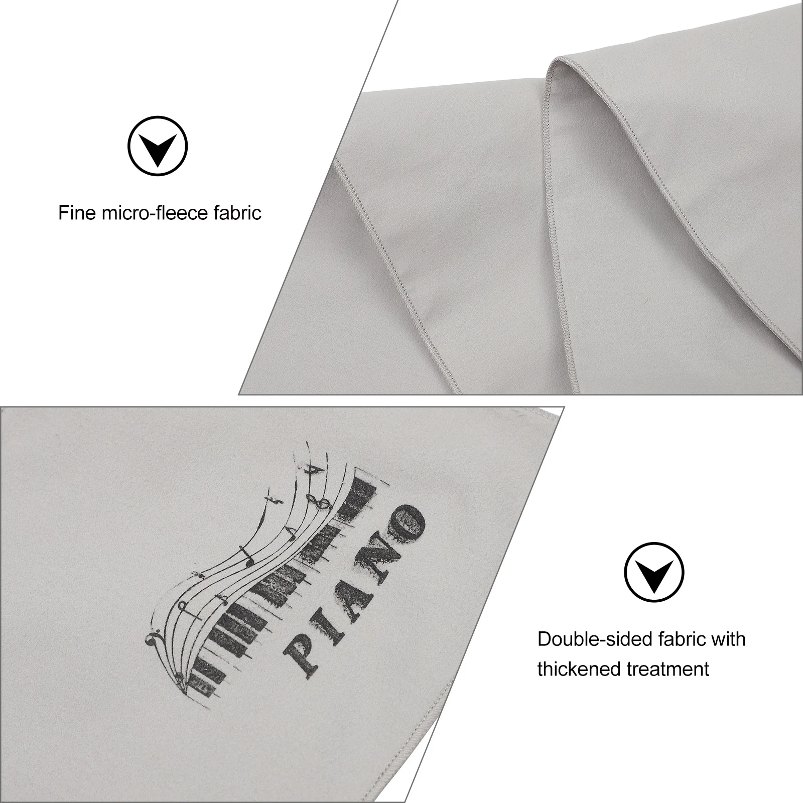 Чехол для клавиатуры фортепиано моющийся из микрофибры 88-клавишный чехол