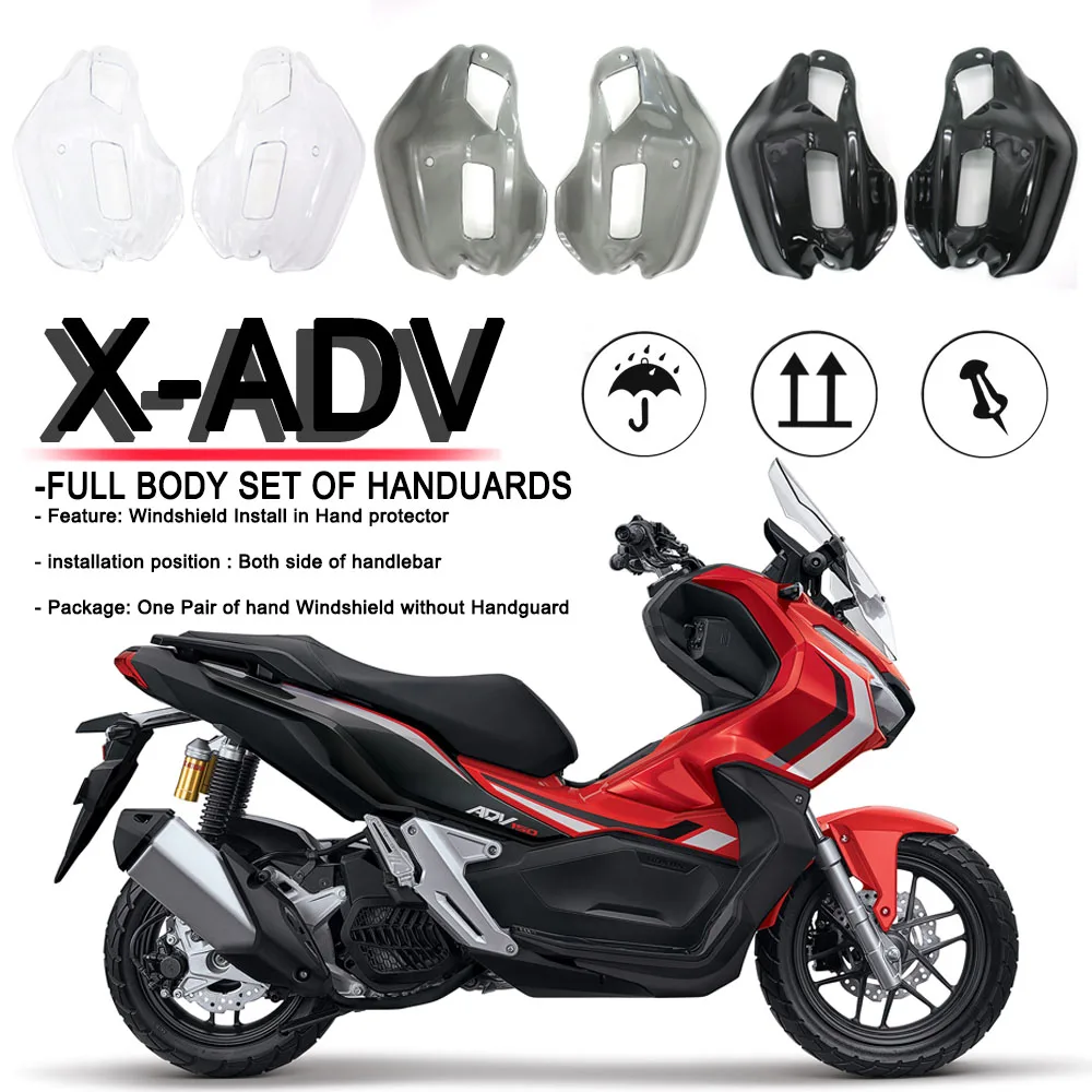 

Handguard Extension Pelindung Kaca Depan Tangan untuk HONDA X-ADV 750 / CRF1100L CRF 1100L Africa Twin ADV Sports 2020-2022