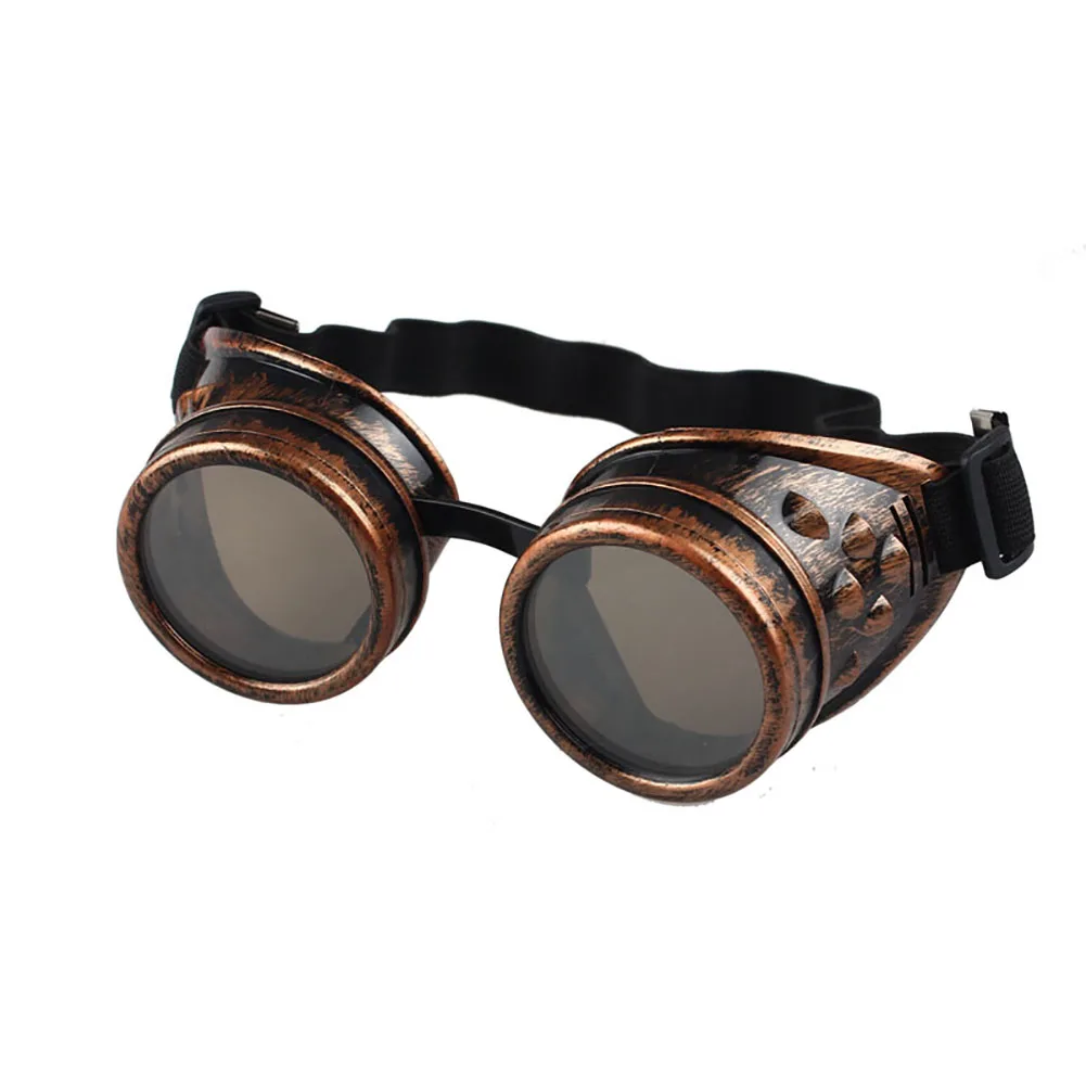 Heavy Metal Steampunk Gothic Style Goggles Welder Glasses Welding Labor Protective Goggles Motorcycle Goggles