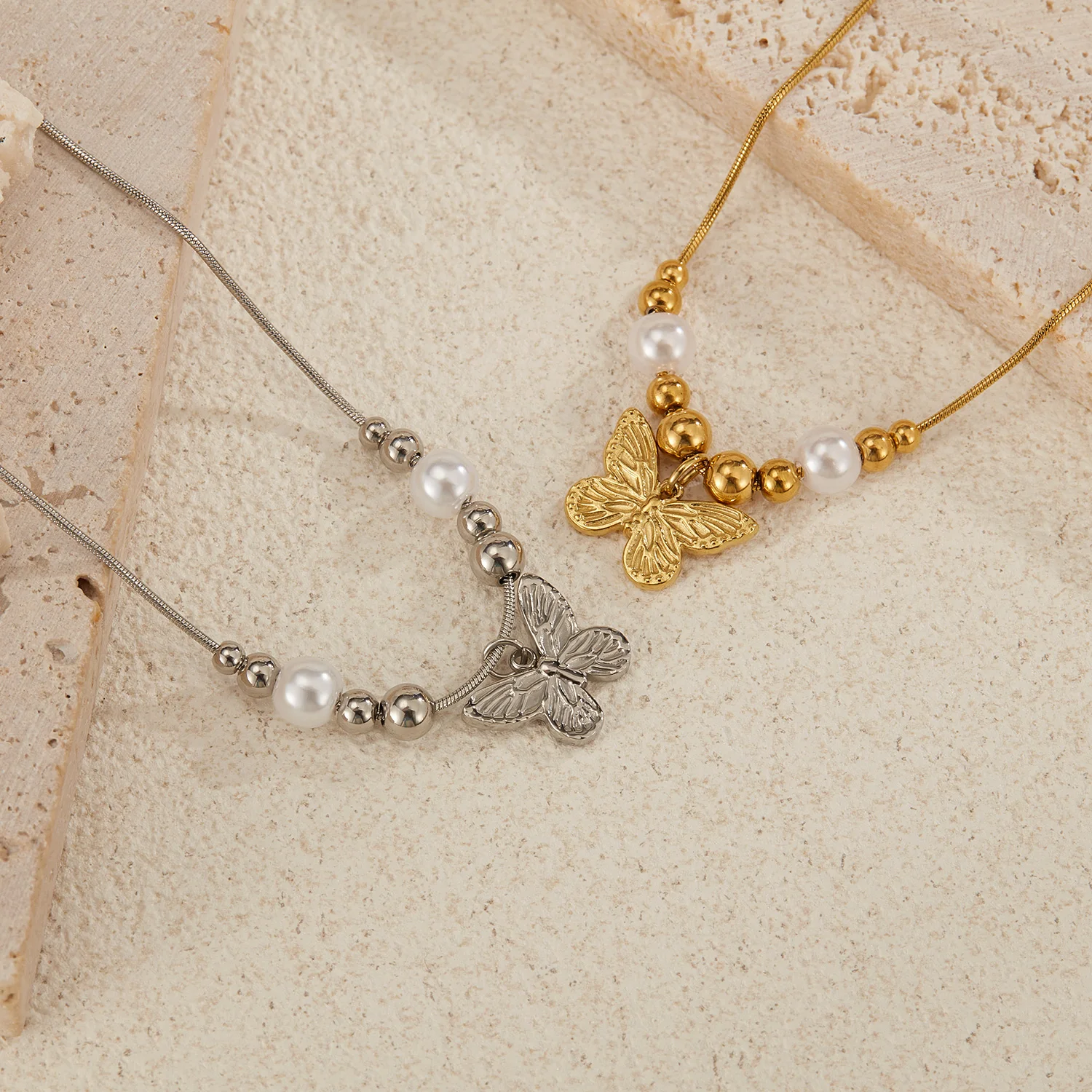 Xiaohongshu те же милые и свежие темпераментные ключицы цепь из нержавеющей стали