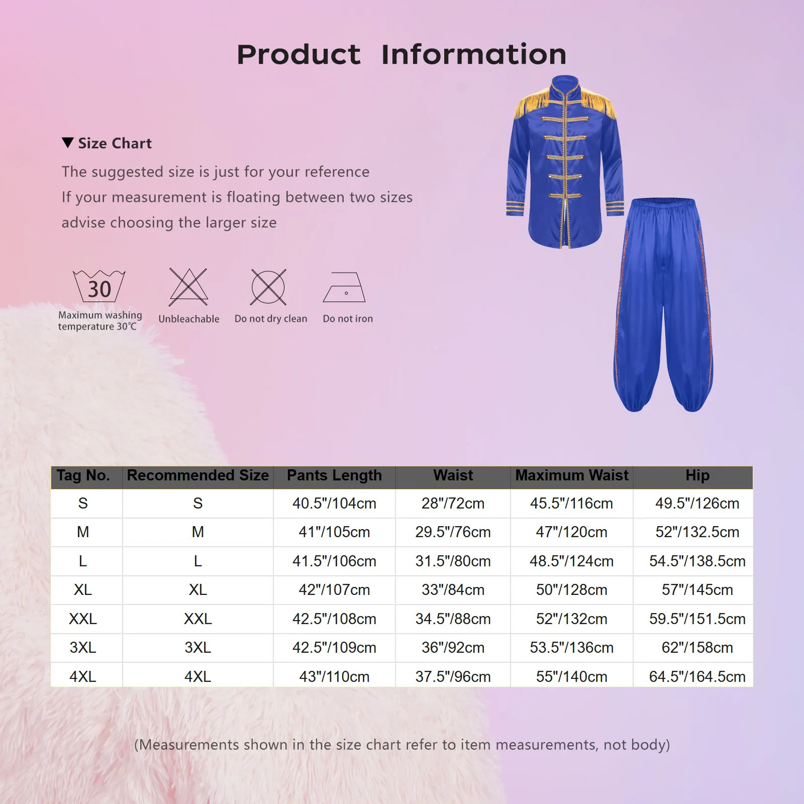 Мужской костюм для Хэллоуина из жакета и брюк SGT Sergeant Pepper