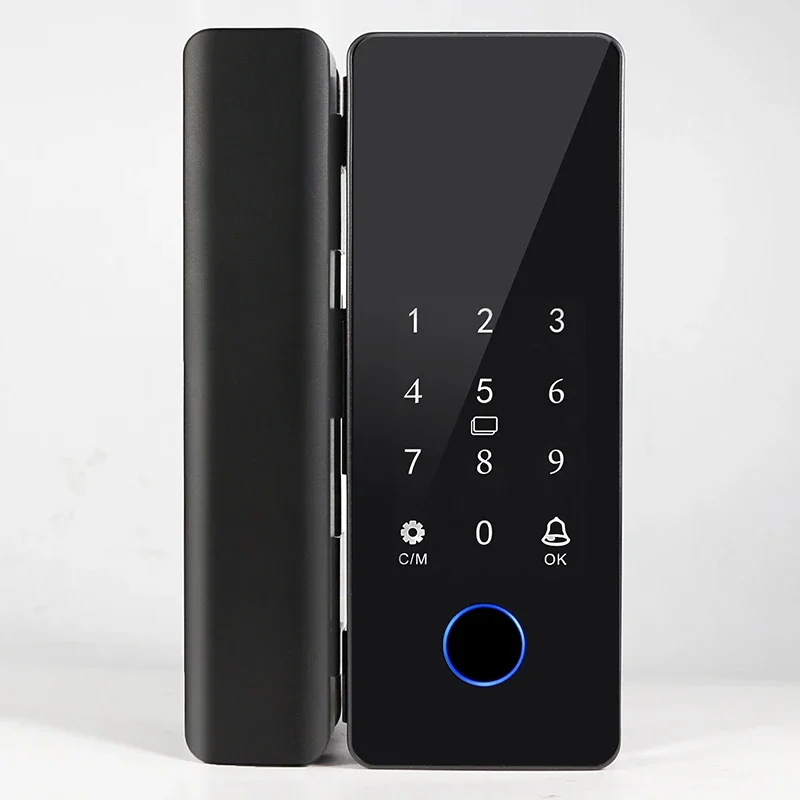 Умный биометрический дверной замок Ecurity со сканером отпечатков пальцев для