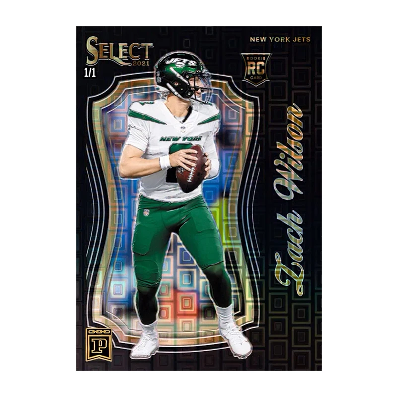 Фото Коллекционные карточки NFL PANINI Select Football Series: Джамарр Чейз, Джастин Филдс, Мак Джонс. Сделай сам, DIY, игрушки, подарок. №3