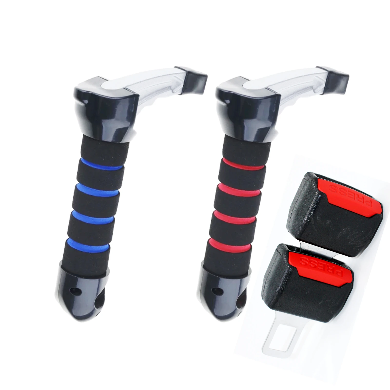 Portable Car Door Assist Handles For Elderly People Multifunctional Seat Belt Cutter Specific Window Breaker
