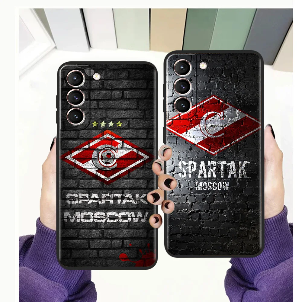 

Spartak Moscow Cover Soft Case For Samsung S20 S21 FE Note S21 20 10 Ulrta S10 S10E S9 M21 M22 M32 M31 5G Plus Shell Fundas TPU