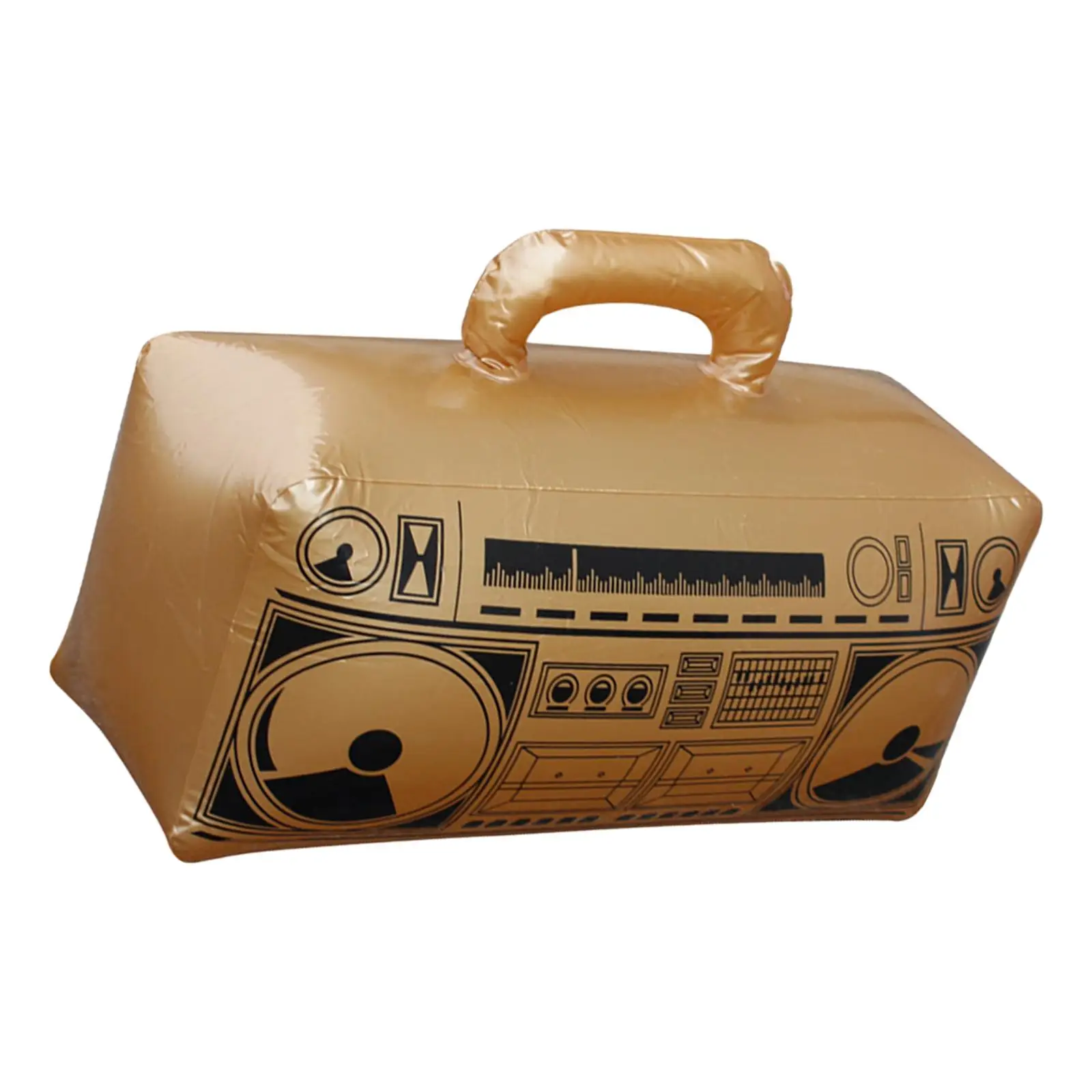 

Inflatable Radio Boombox 80 Decorations for Costume Accessory