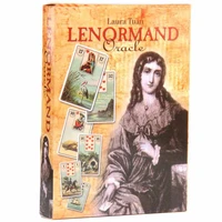laura tuan lenormand oracle cards tarot deck entertainment card game for fate divination tarot card games