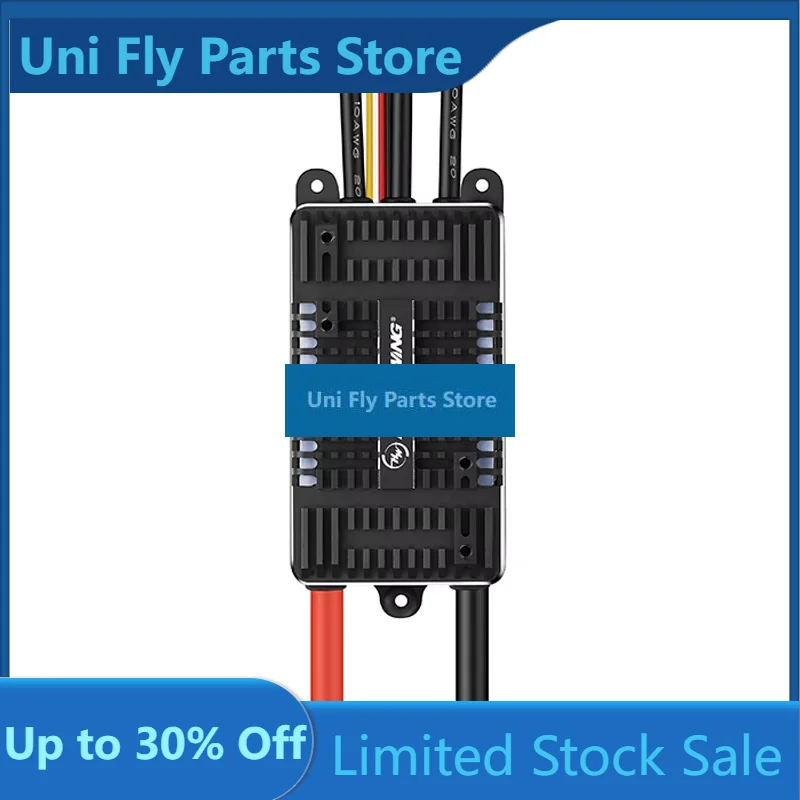 Фото Бесколлекторный регулятор скорости UniFlyHobbywing Platinum 260A SBEC / OPTO HV V5 6-14S Lipo для электрических вертолетов/самолетов класса 700-800 / 2S №1