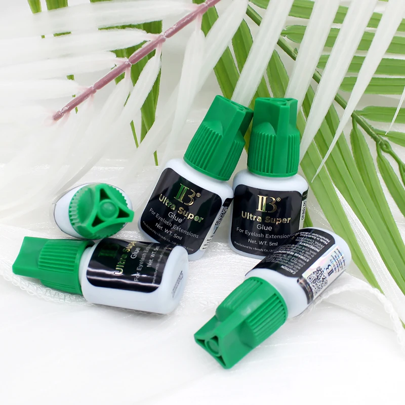 Фото 5 бутылочек IBeauty Ultra Super Plus клей, индивидуальный быстросохнущий, принадлежности для наращивания накладных ресниц, сильная кола, 5 мл, красота, золотой №2