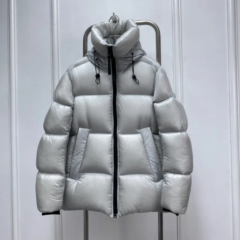 Autumn and winter Men and women hooded Down jacket Y2K Casual jacket Standout collar outdoors parsnip warm fashion Canada coat