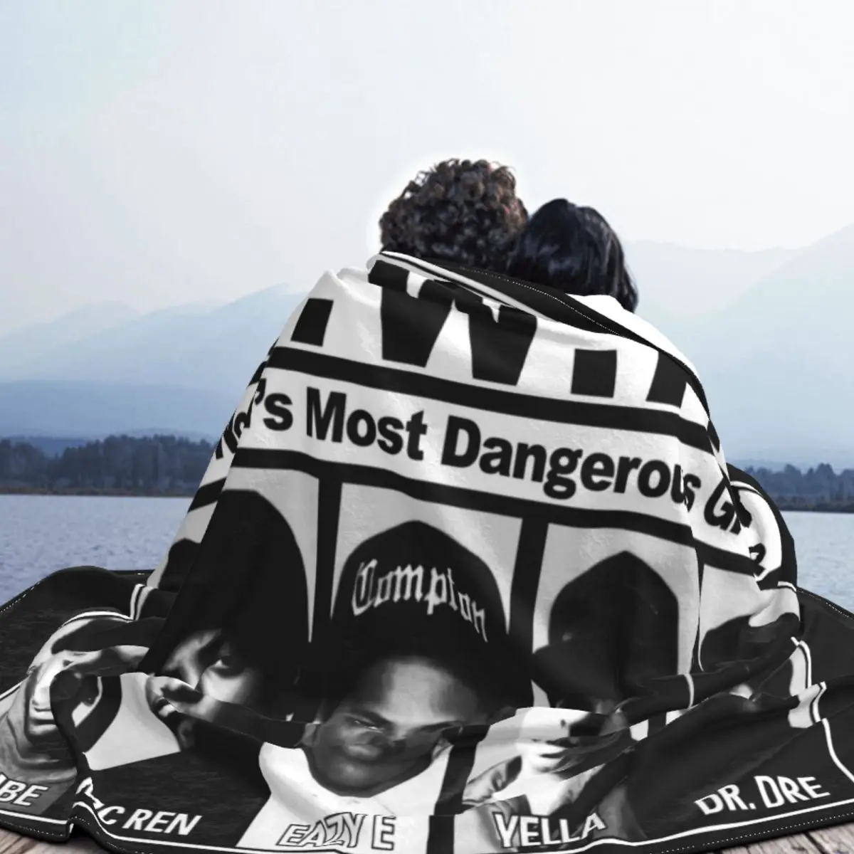 Vtg 90S Мужские бейсбольные маленькие Nwa Eazy E Mc Ren Yella Dre Ice Cube Хип-хоп Рэп Шляпы Плед