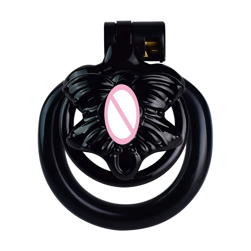 Мужской Пояс верности LEZEE из смолы женский дизайн в виде бабочки розы кольца на