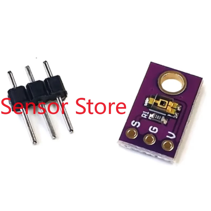 

5PCS TEMT6000 Ambient Light Sensor Analog Intensity Module Visible Detection