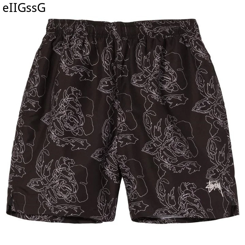 

Модный новый стиль розовый дизайн повседневный уличный класс ip-op фитнес полиэстер Быстросохнущий с вышивкой мужские виды