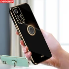 Чехол с кольцом-держателем для Xiaomi Redmi Note 11 Pro 10 10T 10S 9S 9 8 7 9T 9A Poco M3 X3 NFC F3 GT