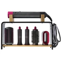 bathroom hair curler holder dyson curling iron storage rack stand organizer for dyson curling wand