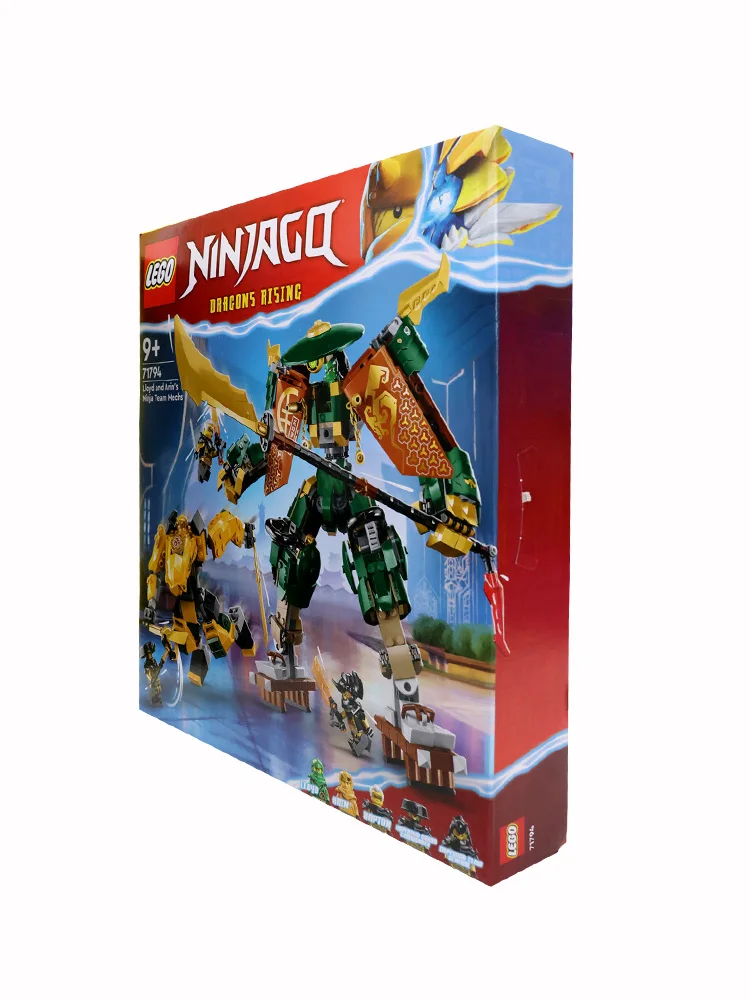 Конструктор LEGO 71794 NINJAGO строительные игрушки команды ниндзя Ллойда и Арина