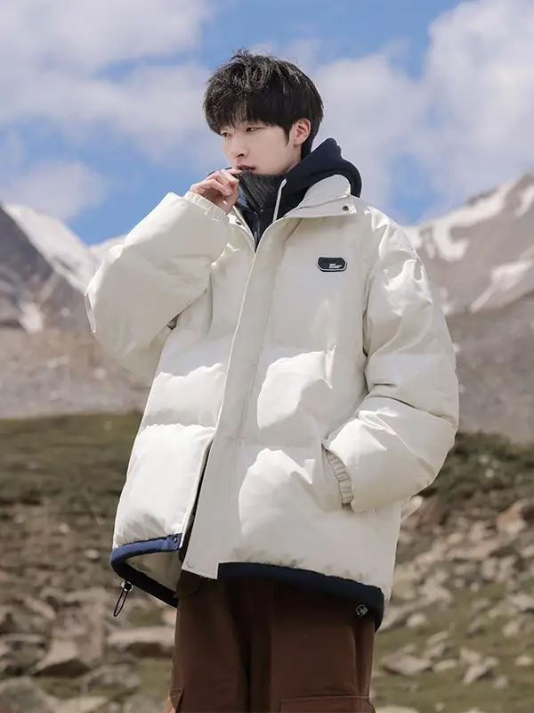 Notarts2024 Новая зимняя мужская одежда. Простая и универсальная свободная теплая