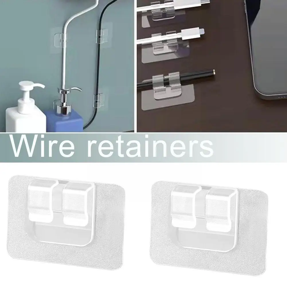 

Cable Holder Outdoor Light String Clip With Hooks Multifunctional Cable Home Storage Data Network Cable Tools Storage K0R9