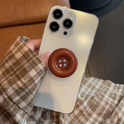 Корейский 3D милый кронштейн с конфетными кнопками, ручка для телефона, держатель Tok Griptok, кольцо для iPhone 16, аксессуары, подставка для телефона, держатель, кронштейн