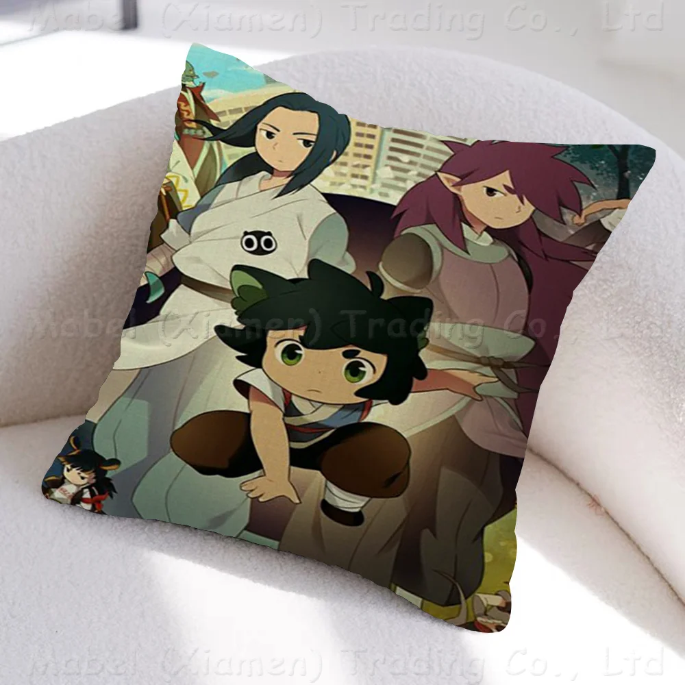 The Legend Of LUOXIAOHEI Pillow Cover For Bedroom Room And Living Sofa Decorative Cushion