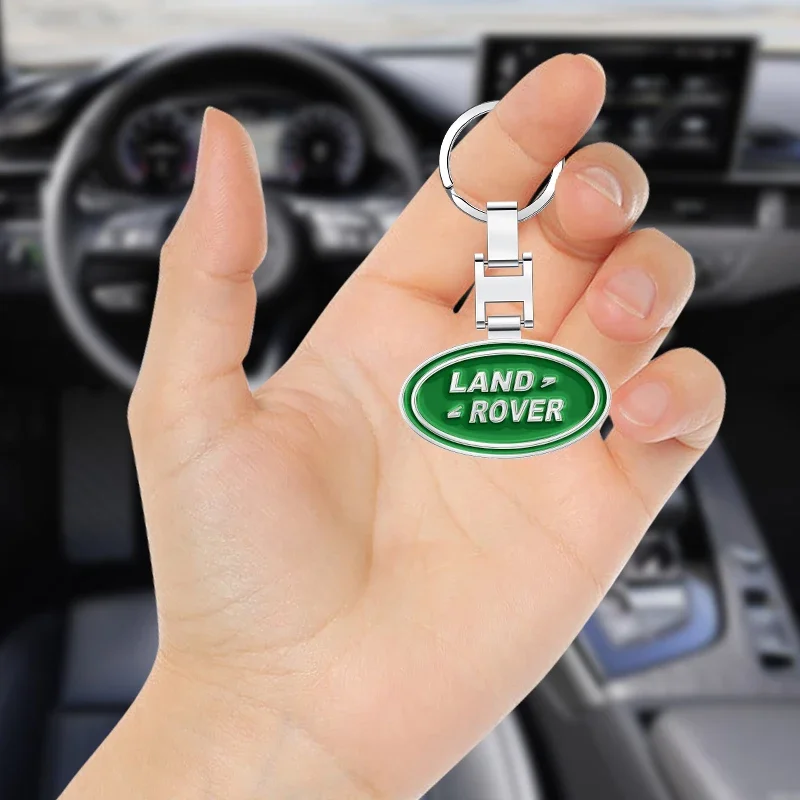 1 шт. автомобильный брелок для ключей из сплава Land Rover Discovery Range Evpque Defender Velar Freelander