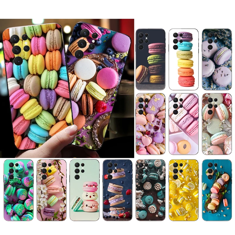 

Phone Case for Samsung Galaxy S23 S22 S21 S20 Ultra S20 S22 S21 S10E S20FE Note 10Plus 20 Ultra Colorful macaroons Case