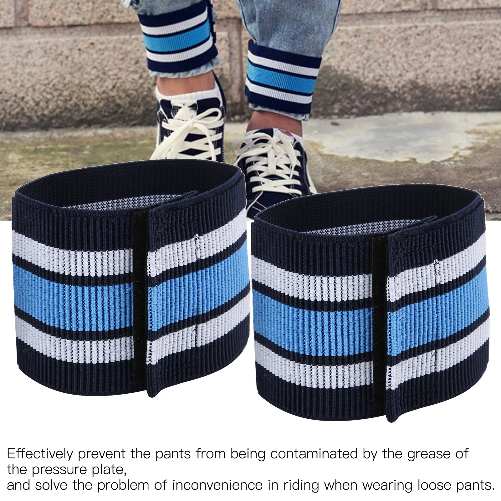 1 пара нарукавной ремень для велосипеда ног брюки браслет горного велоспорта