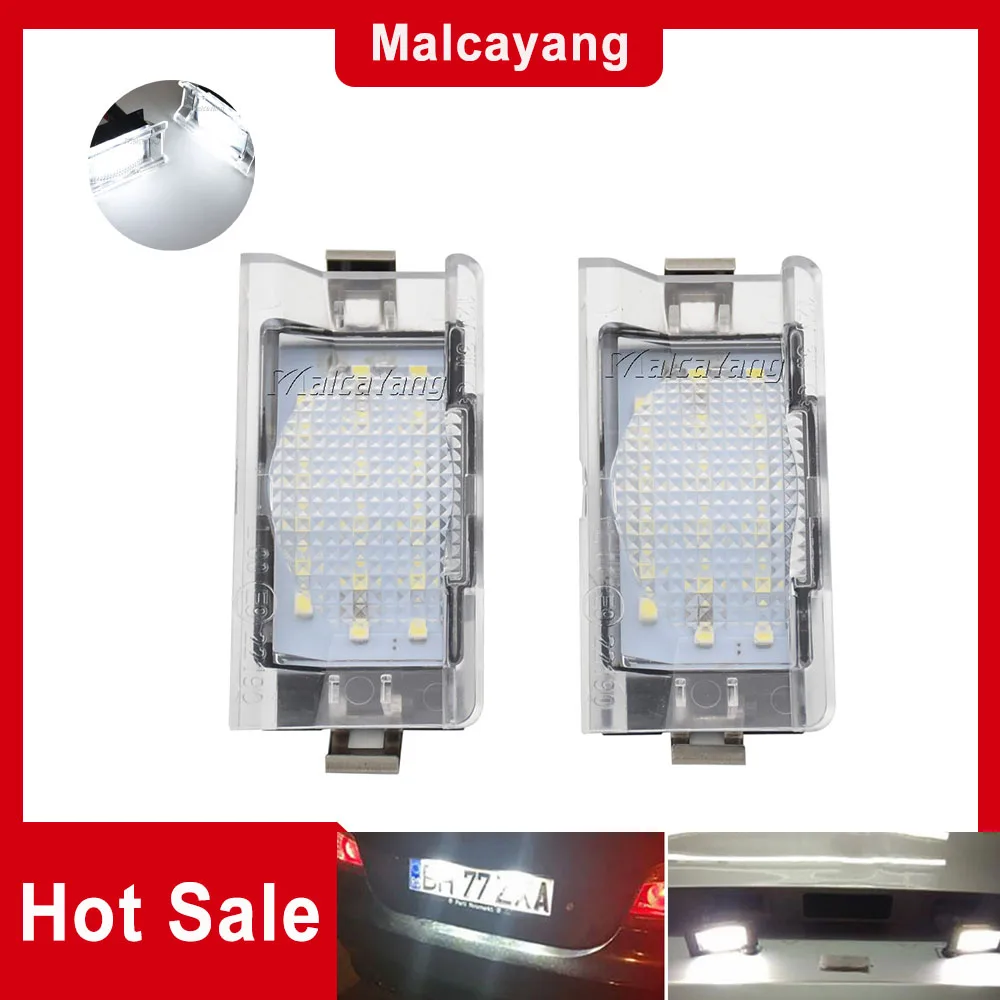 

2Pieces For BMW 5 Series E34 Touring (Station-Wagon) 1987-1992 1993 1994 1995 1996 LED Car License Plate Light Accessories