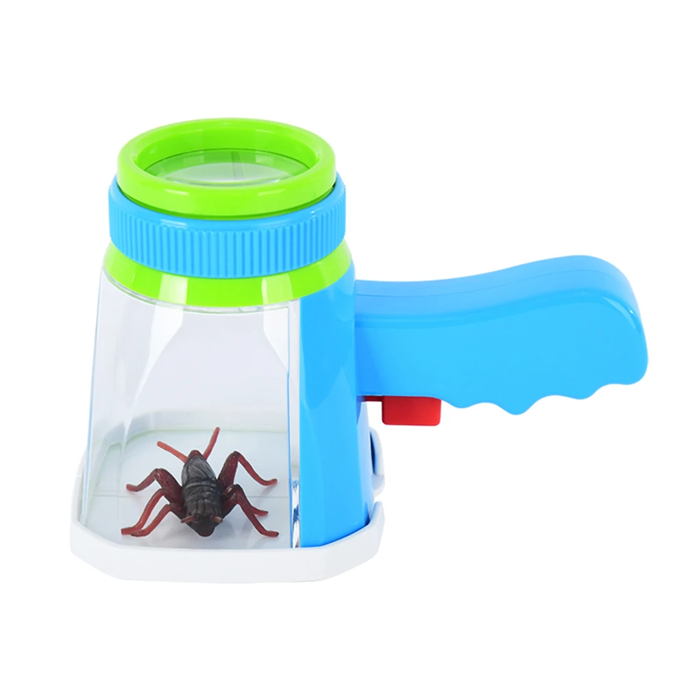 

Portable Bug Catcher Viewer Handheld Insect Magnifier Observer Box Kid Science Class Nature Exploration Learning Toy