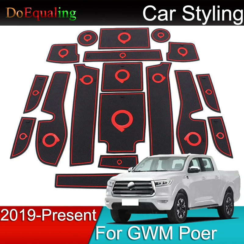 

Светящийся Противоскользящий коврик для Great Wall GWM Pao Poer P Series Cannon Ute 2022