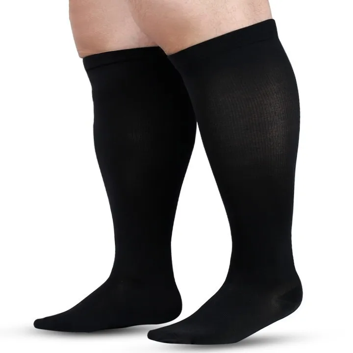 Fat Plus Size Compression Socks Sports Fitness Compression Socks Hot Fat anti-fatigue Pain Relief Elastic Obesity Socks