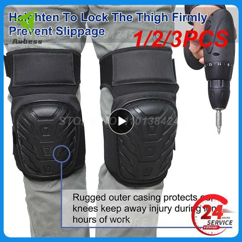 

1/2/3 шт. профессиональные наколенники премиум-класса, наколенники из пеноматериала, подушечки, гелевые наколенники, наколенники для садоводства, работы, мотоцикла