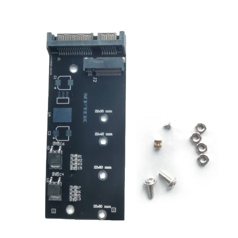 

1PCS New SATA M.2 NGFF SSD to 2.5" SATA 2.5" SATA to M.2 NGFF SSD Adapter Riser Card Hot Sale