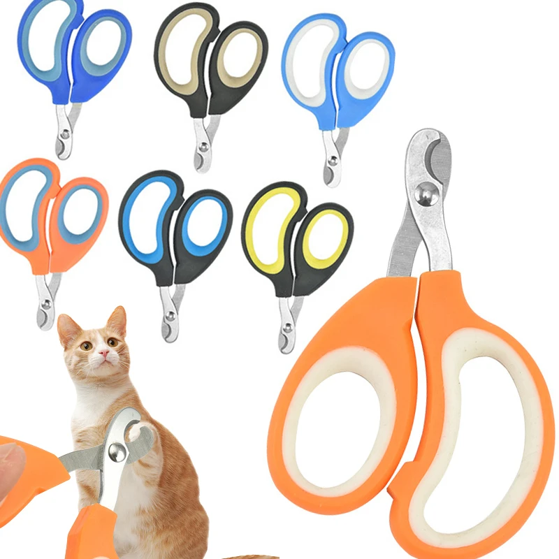 

Pet Cat Dog Nail Clipper Cutter Stainless Steel Grooming Scissor Clipper Claw Nail Supplies for Professionals Dog Nail Trimmer