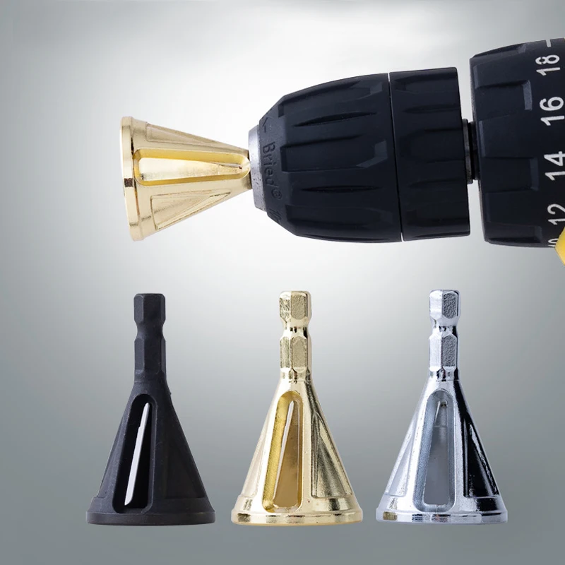 

Drill Bits Deburring External Chamfer Tool Stainless Steel Remove Burr Tools for Metal Drilling Tool Hexagonal Triangular Shank