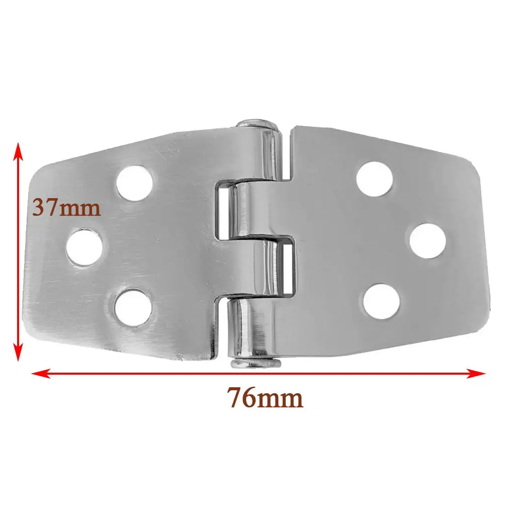 

4Pcs 3 inch Stainless Material Boat Marine Grade Flush Door Hatch Hinges