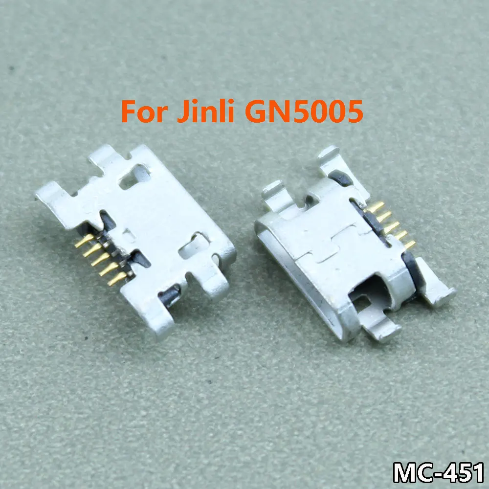 2-10 шт. 5-контактный разъем Micro USB, разъем для передачи данных, зарядный порт для телефона Jinli GN5005 Diamond2 Leagoo M5 plus, задний разъем для мобильного телефона