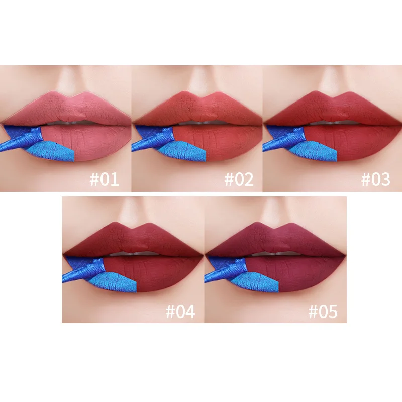 

Fit Colors Tear and Pull Lip Lacquer Matte Finish Bottom Color Dyed Lip Tear and Pull Lipstick