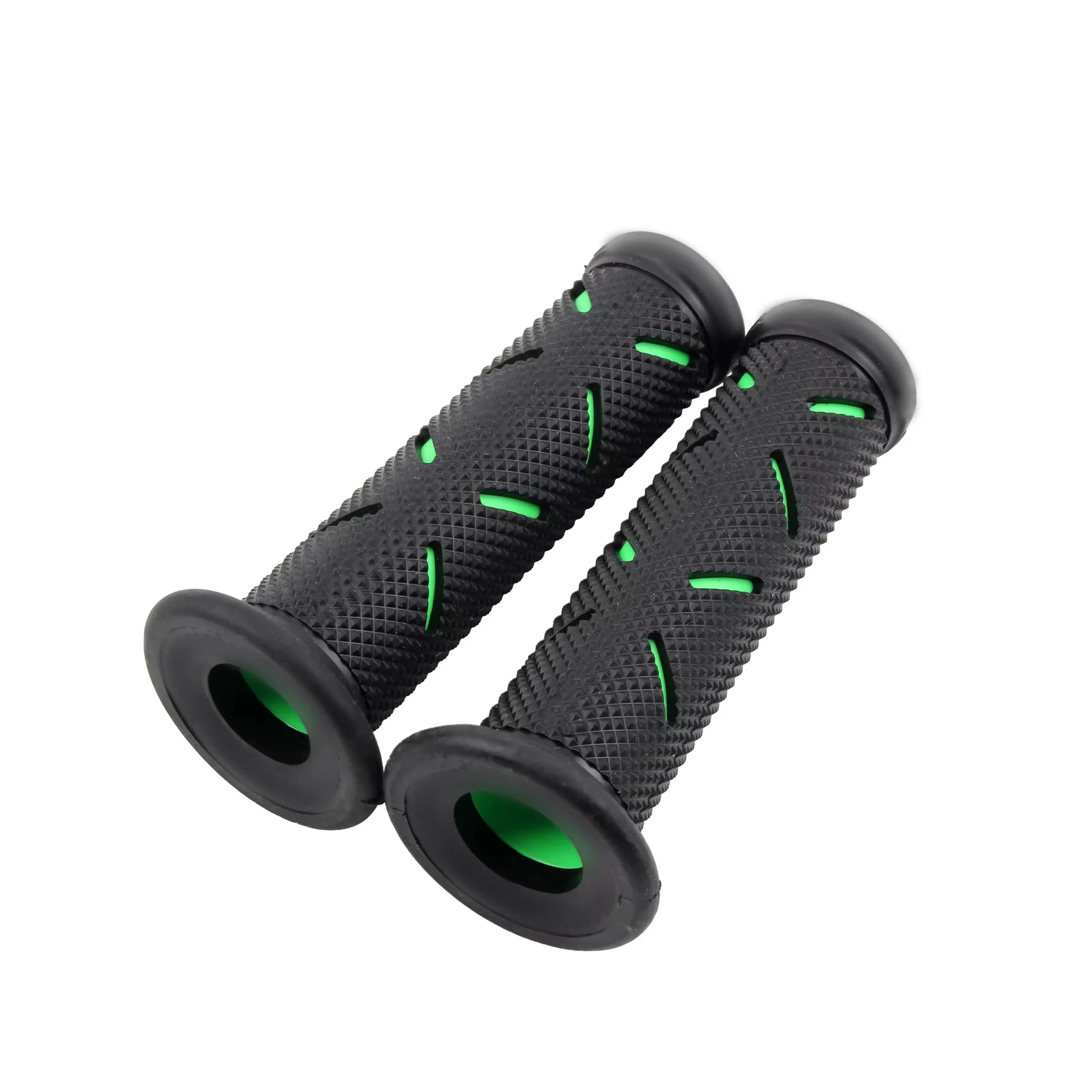 

22 мм мотоциклетные ручки, резиновые противоскользящие ручки для Honda Suzuki Ducati Benelli Dirtbike, мотокросс, скутеры, аксессуары для мопедов