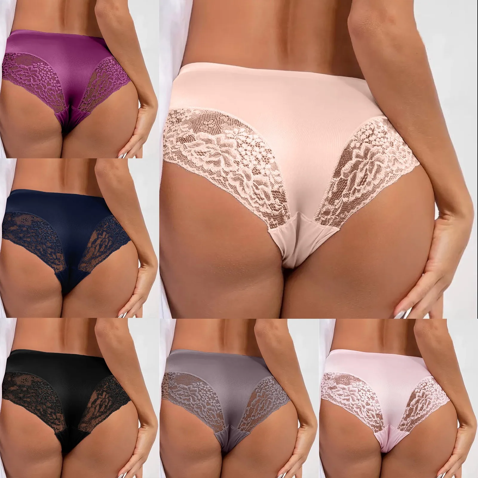 

Женские брифы, однотонное хлопковое нижнее белье с промежностью, трусики, хлопковое нижнее белье для женщин, стринги, бикини, Роза