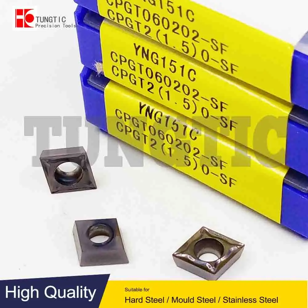 CPGT060202-SF YNG151C CPGT2 (1 5) 0-SF твердосплавный токарный станок инструменты для обработки